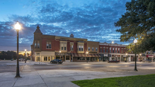 Revitalization and infrastructure improvements in David City, Nebraska