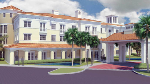 Cobblestone Place exterior rendering