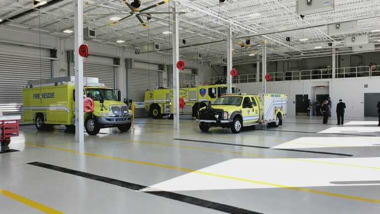 Greenville-Spartanburg International Airport, Aircraft Rescue and Fire Fighting Facility (ARFF)