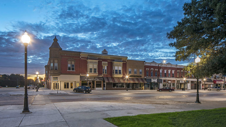 Revitalization and infrastructure improvements in David City, Nebraska