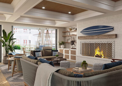 LEO A DALY's design for Shore House at the Del blends historic inspiration with modern luxury.